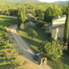 Scenic view of Maison Mirabeau Winery and Vineyard, Cotes de Provence, France