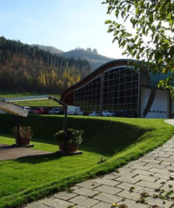 Scenic view of Poderi dal Nespoli, Winery & Vineyard, Romagna, Italy