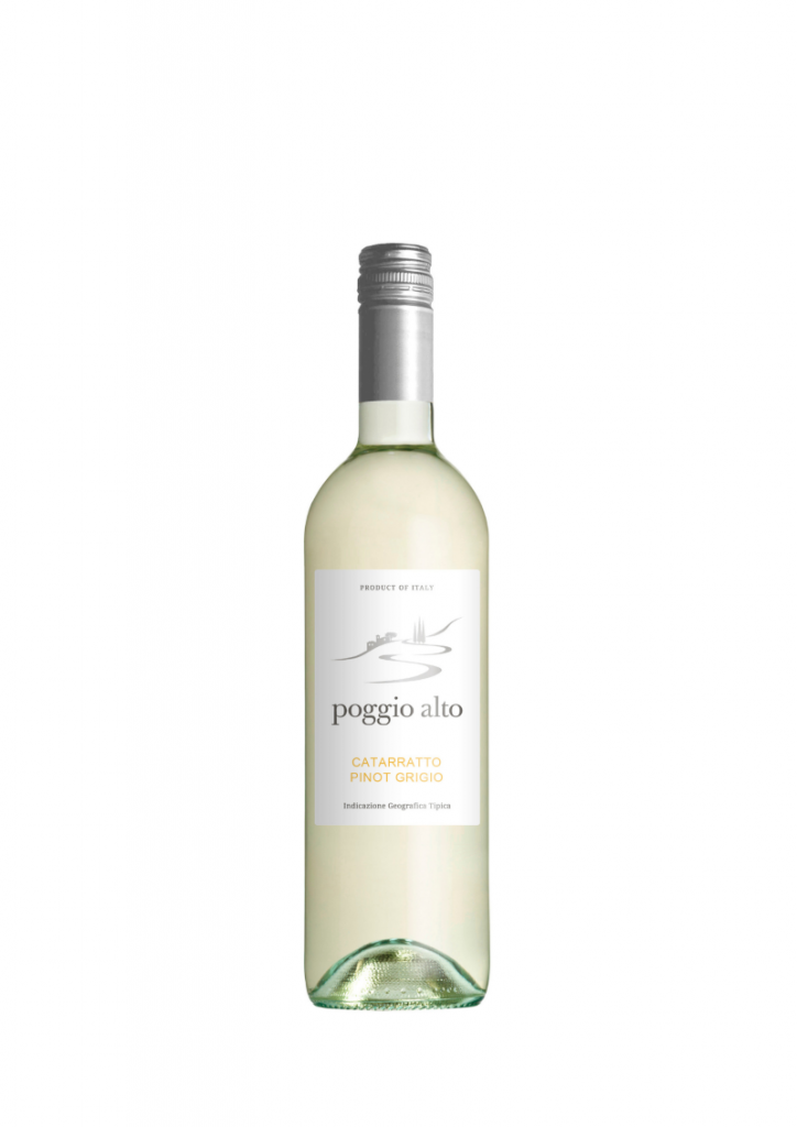 Poggio Alto Catarratto Pinot Grigio, Sicily, Italy 