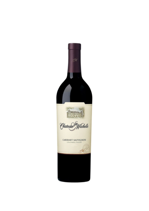 Chateau Ste Michelle Columbia Valley Cabernet Sauvignon Wine Bottle, Washington State, USA