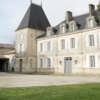 Scenic view of Château Peyrabon Vineyard in Haut Medoc Bordeaux, France