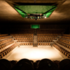 The famous architect Renzo Piano architectural design of the Rocca di Frassinello Winery Wine and Barrel Storage ,Marema Toscana, Italy