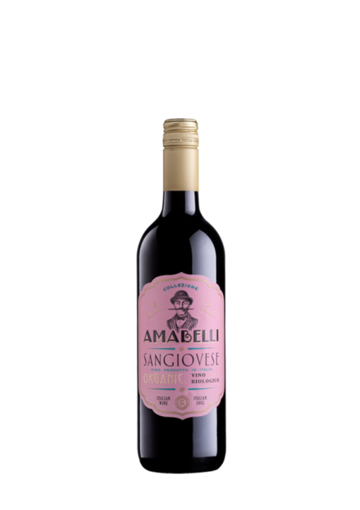 Amabelli Sangiovese Rubicone IGP Organic, Emilia-Romagna, Italy