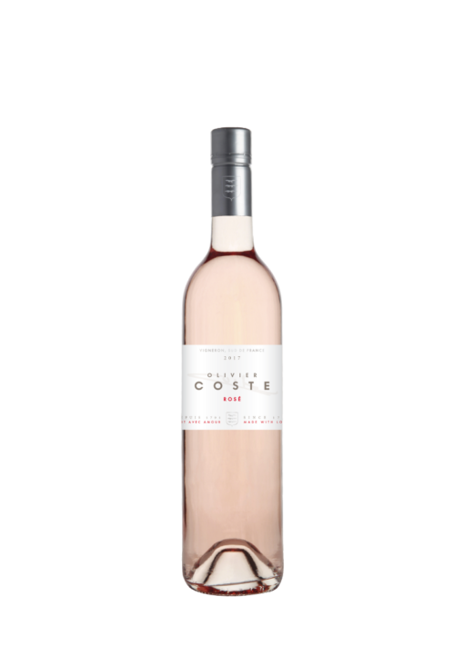 Oliver Coste Rose Wine Label, Languedoc-Roussillon, France